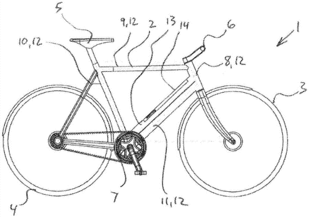 具有内嵌式可拆卸电池的自行车支架的制作方法