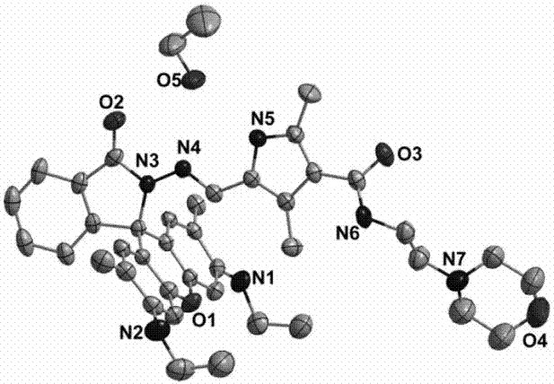 一种吡咯-罗丹明酰腙衍生物及其制备方法和应用与流程