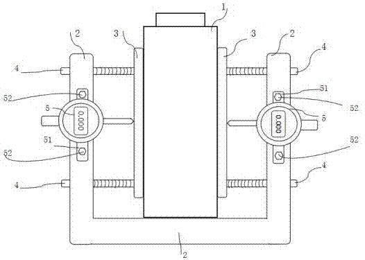 一种方形锂电池气胀检测装置及检测方法与流程