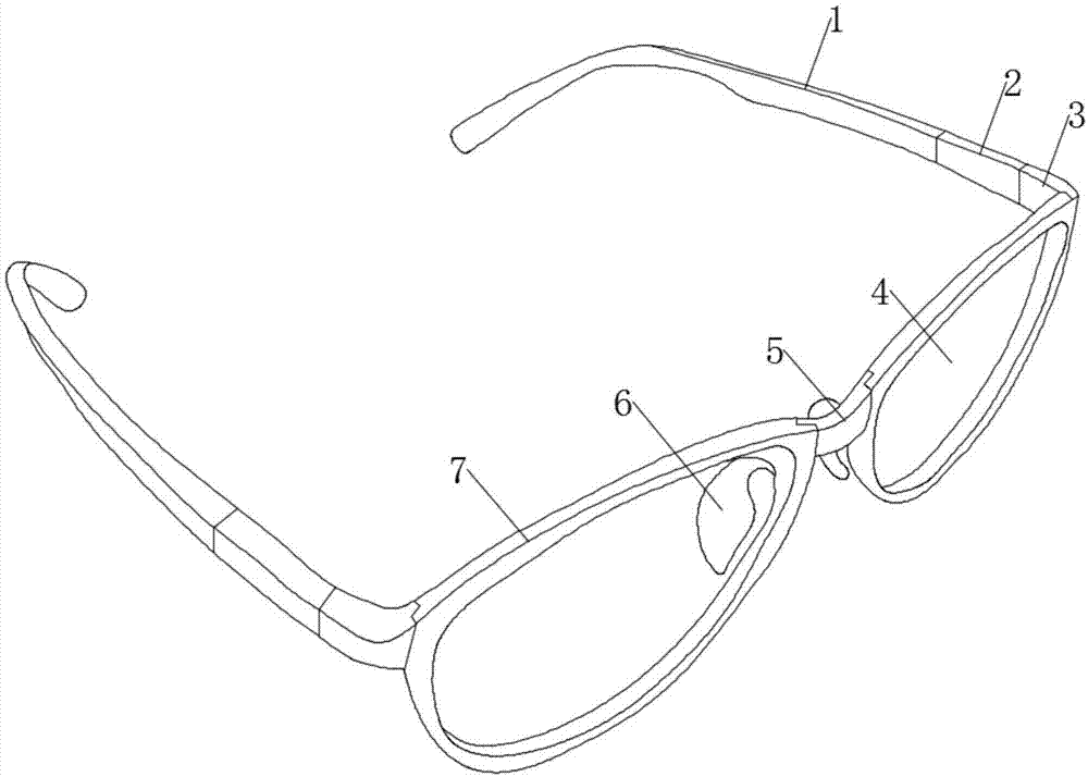 一种预防改善视力型负离子防蓝光眼镜的制作方法