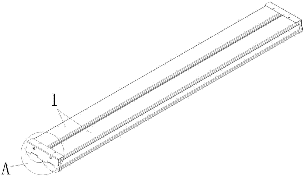 一种可横向拼接的新型结构线型灯具的制作方法