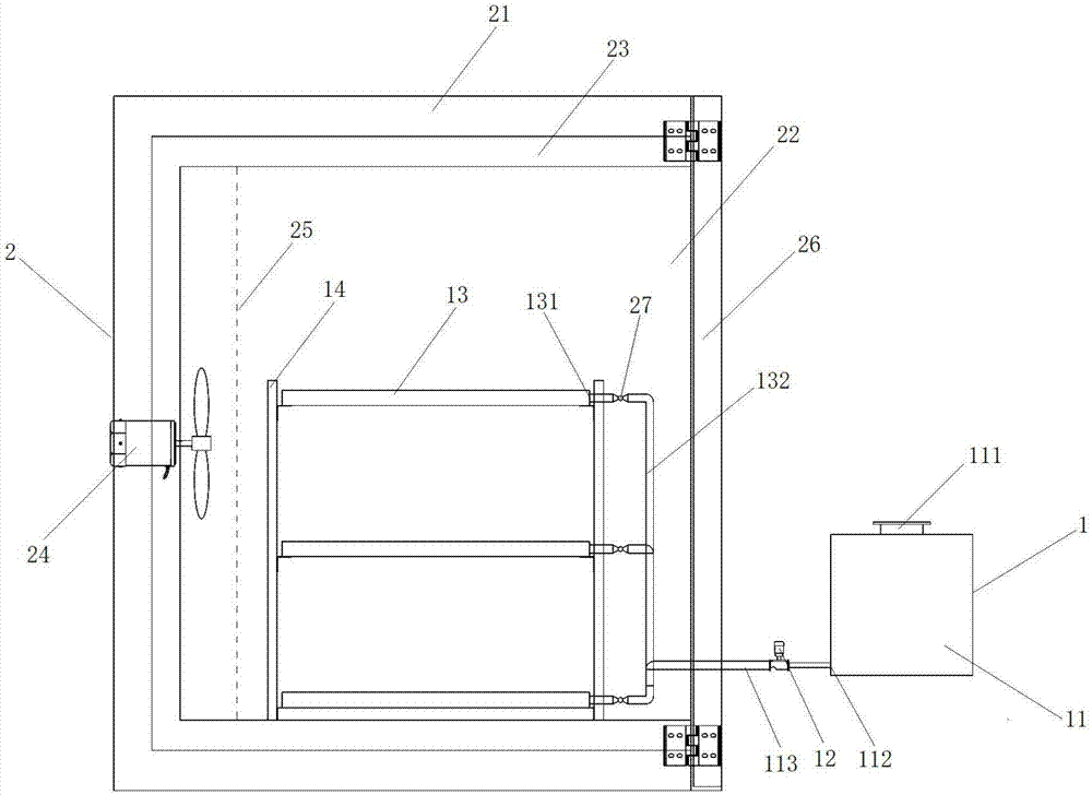 一种用于模拟家用地暖环境的试验装置的制作方法