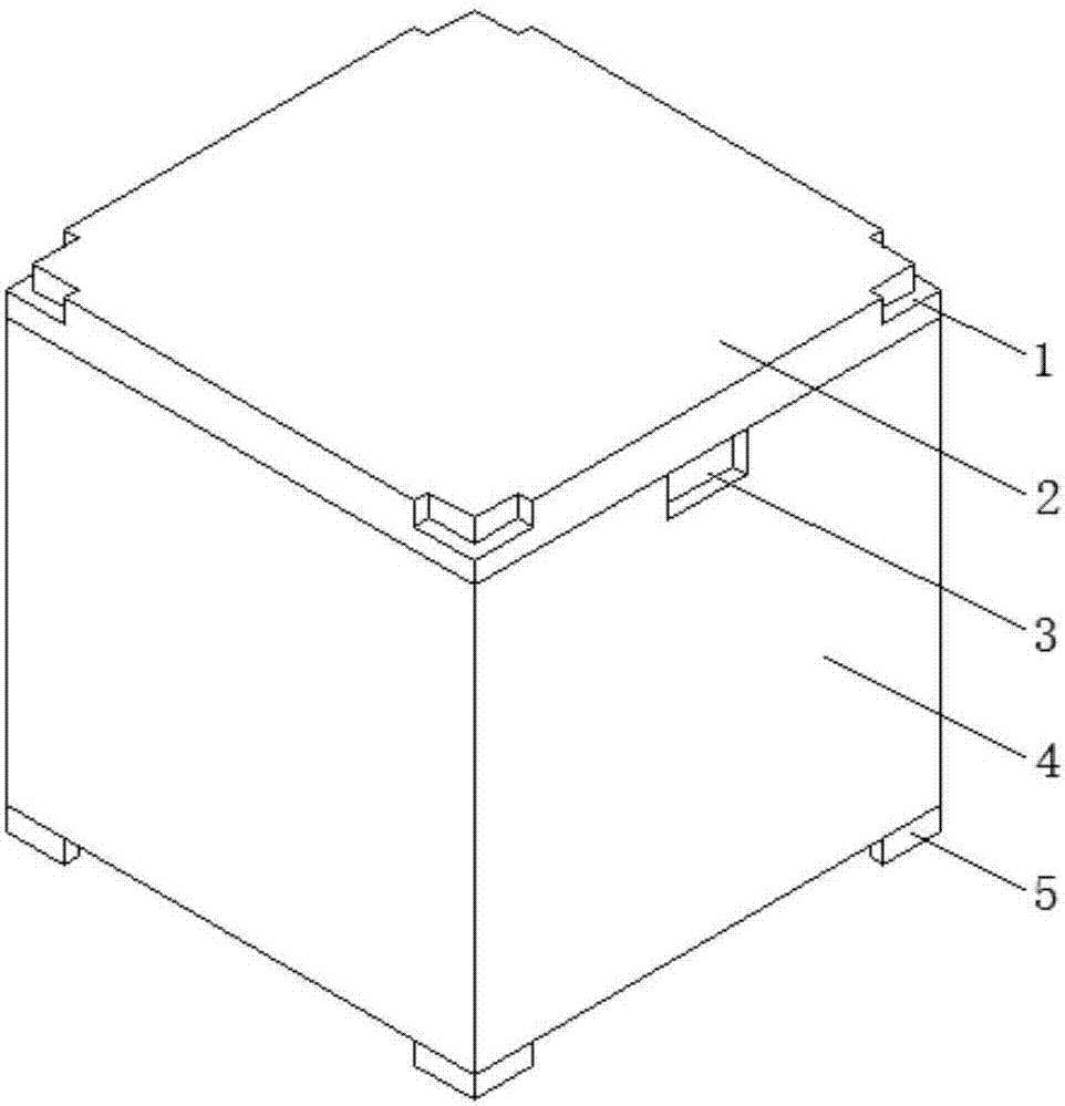 一种聚丙烯电容膜生产用包装箱的制作方法