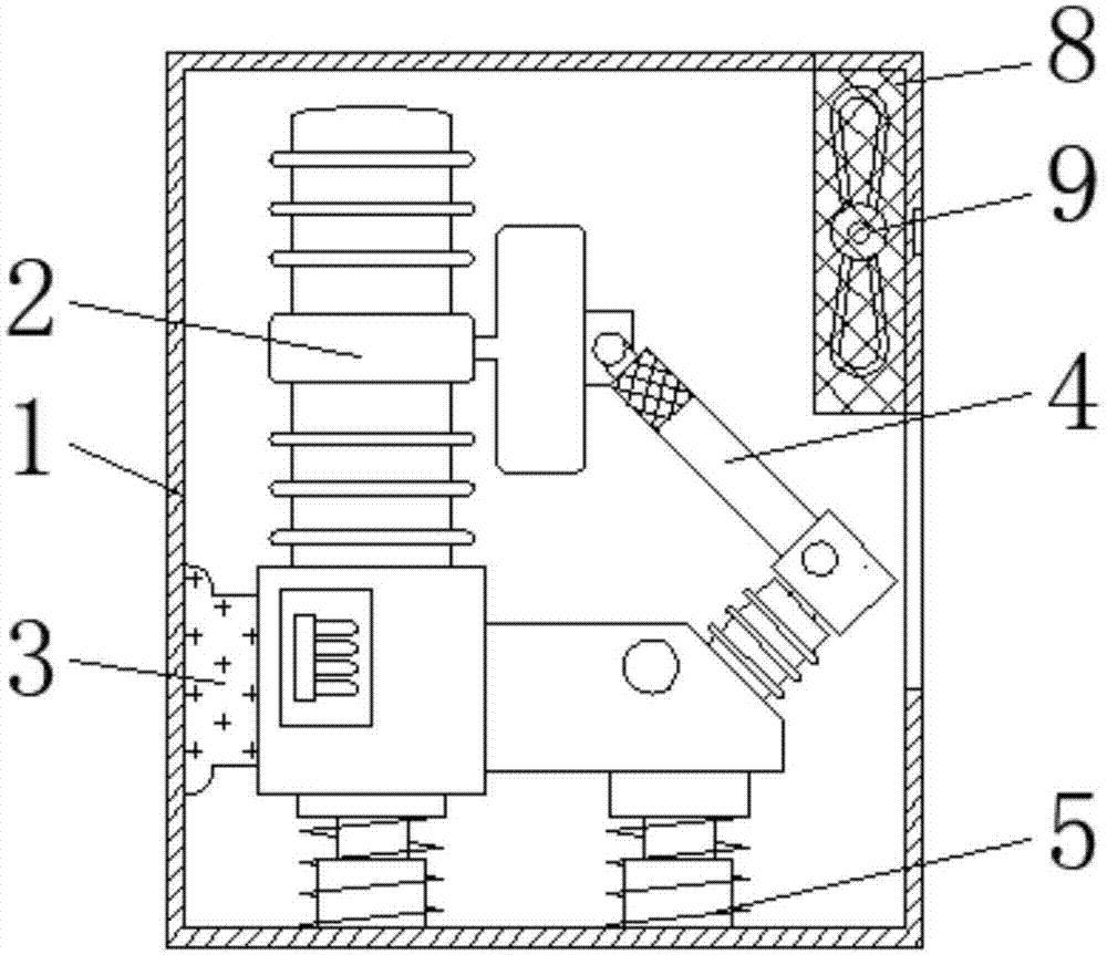 一种具有散热功能的高压真空断路器的制作方法