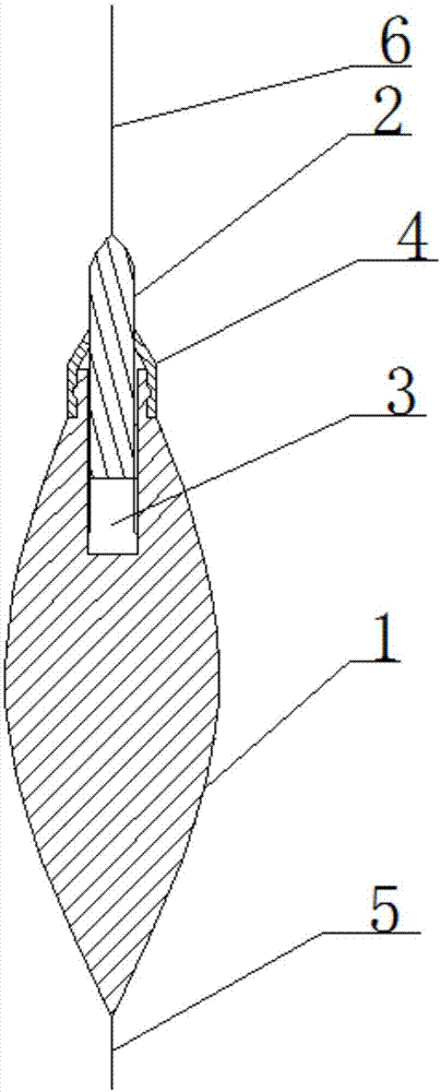 漂尾可换的多功能可调节型浮漂的制作方法