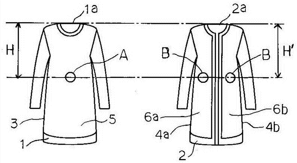 两面穿式衣服的制作方法