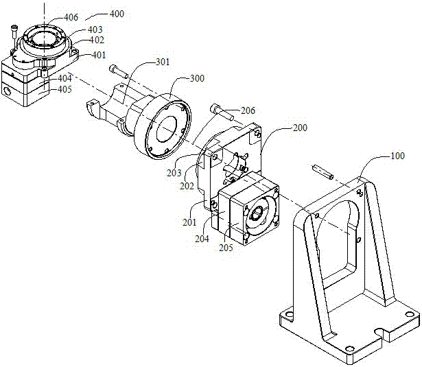 卧式微型旋转加工中心的制作方法