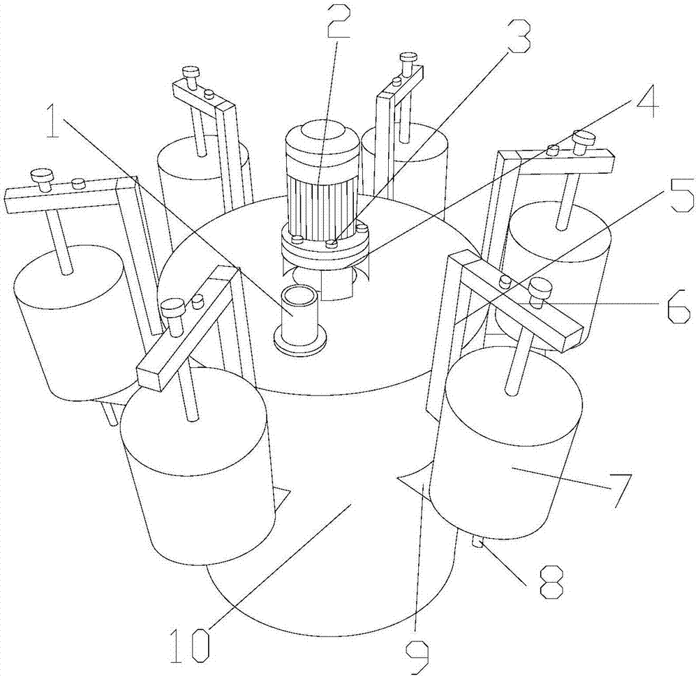 一种浮筒沉水浮油吸收装置的制作方法