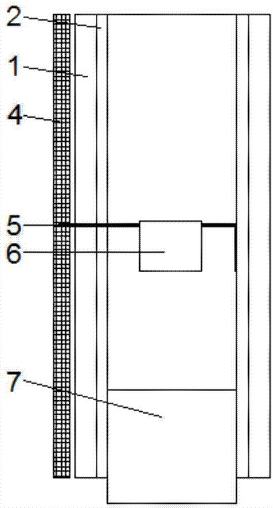 一种建筑垃圾垂直分理筛分输送井式结构的制作方法