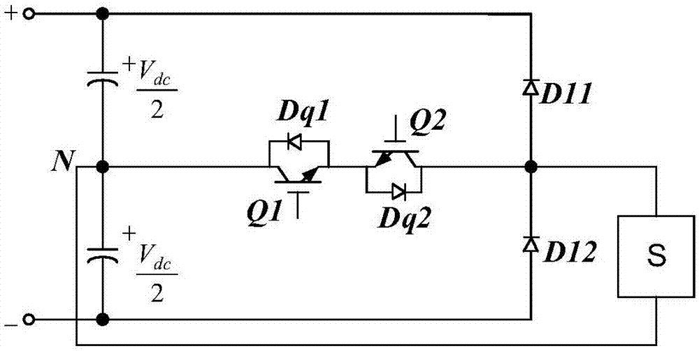 一种T型整流电路及相应的三相整流电路的制作方法