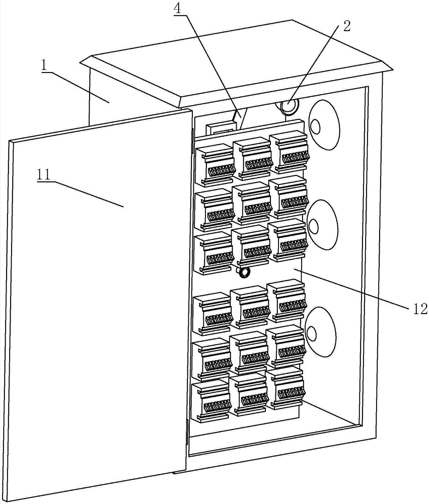 一种消防泵控制配电柜的制作方法