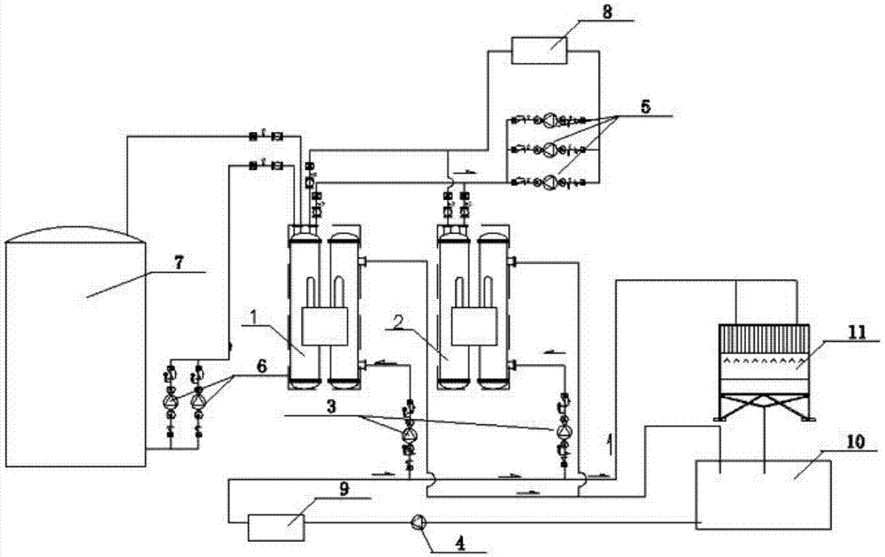 热电厂冷却水余热回收利用系统的制作方法