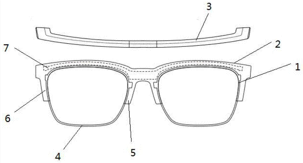 一种全新板材眼镜框过线工艺的制作方法