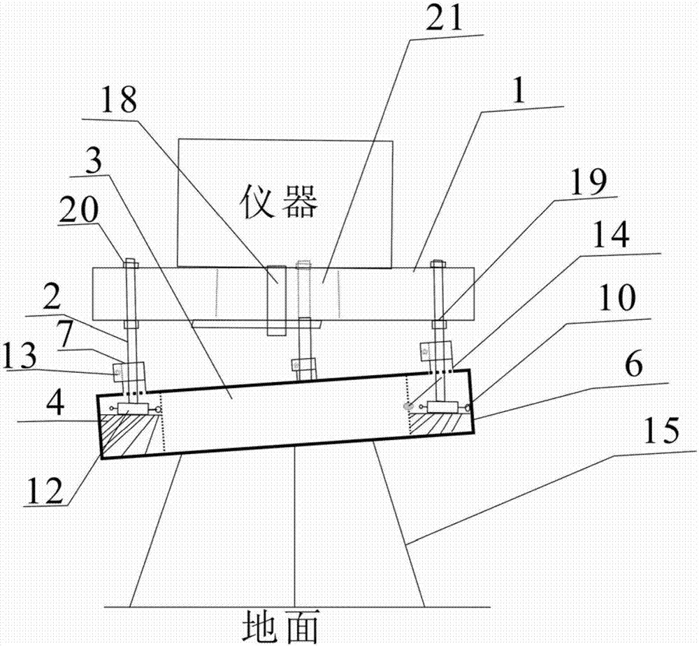 一种可自动辅助调平的测量三脚架的制作方法