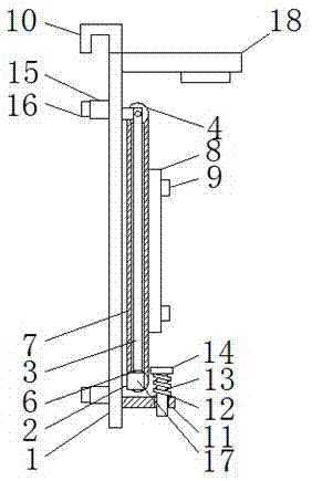 一种物理教学用挂接板的制作方法