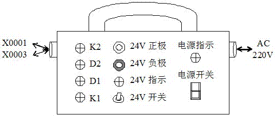 受流器及其控制器电磁阀的便携式测试仪的制作方法