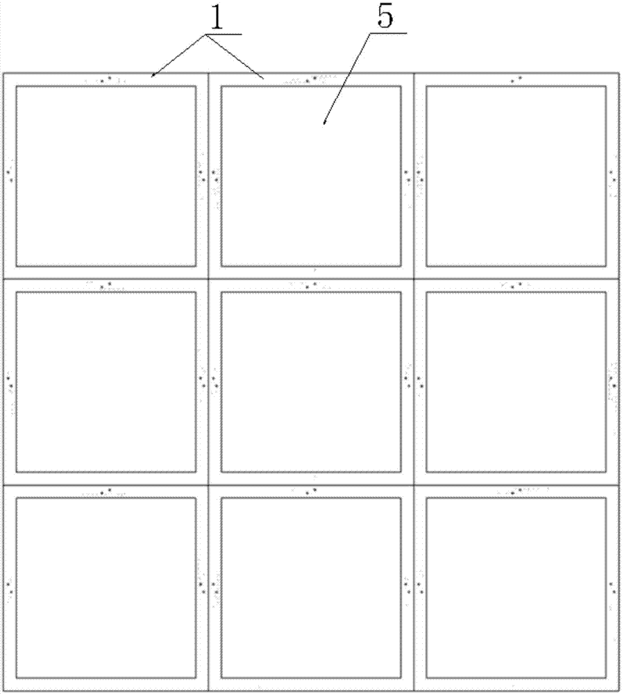 可重构分布式墙体系统及其框型组件的制作方法