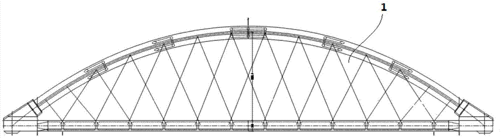 一种下承式钢管混凝土提篮系杆拱桥施工方法与流程