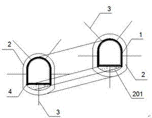 一种新型斜井井壁修护支撑结构的制作方法