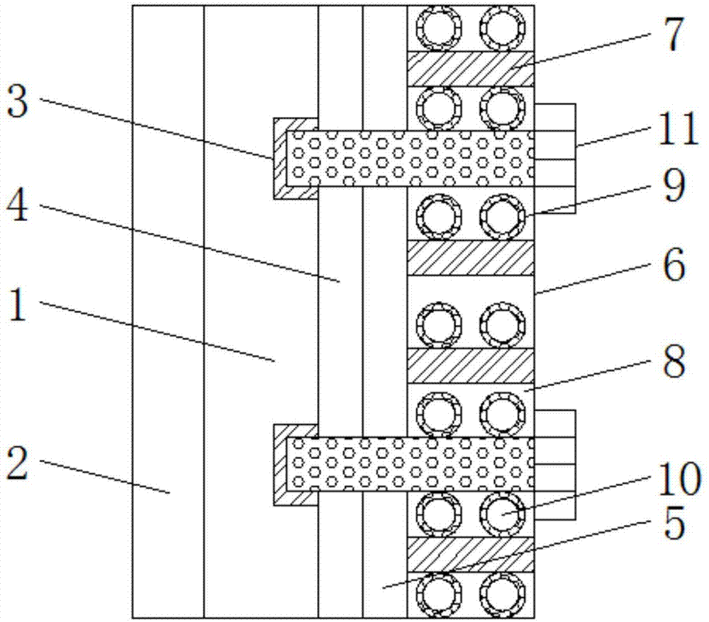 一种煤矿安全用防火墙体的制作方法