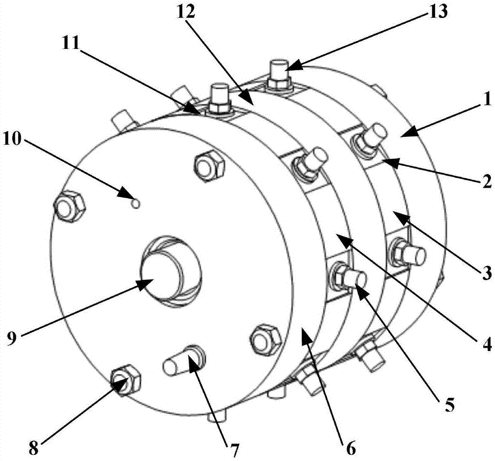一种带有多孔介质的磁气双悬浮分断式锥形轴承的制作方法
