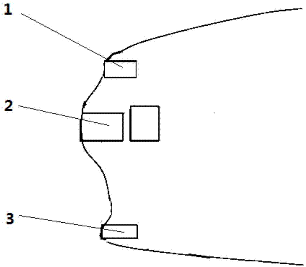 一种柔性腿型碰撞的三段式前端结构的制作方法