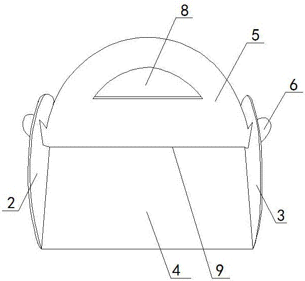 一种存放糖果的纸盒的制作方法