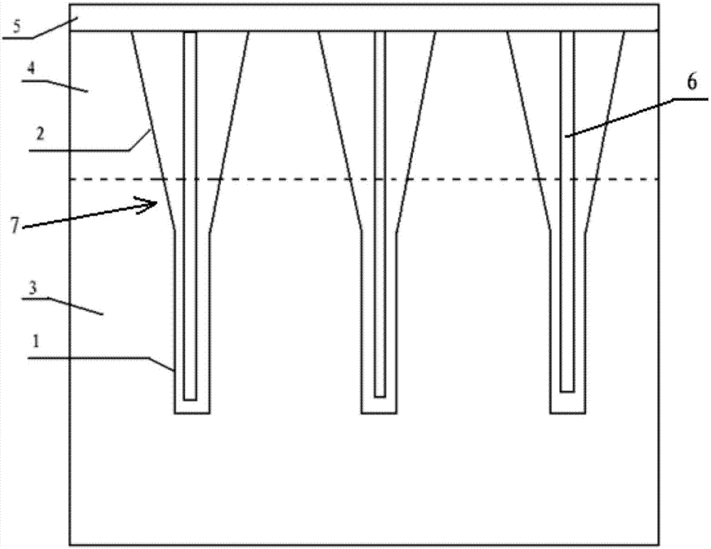 采用建筑垃圾骨料的复合地基的制作方法