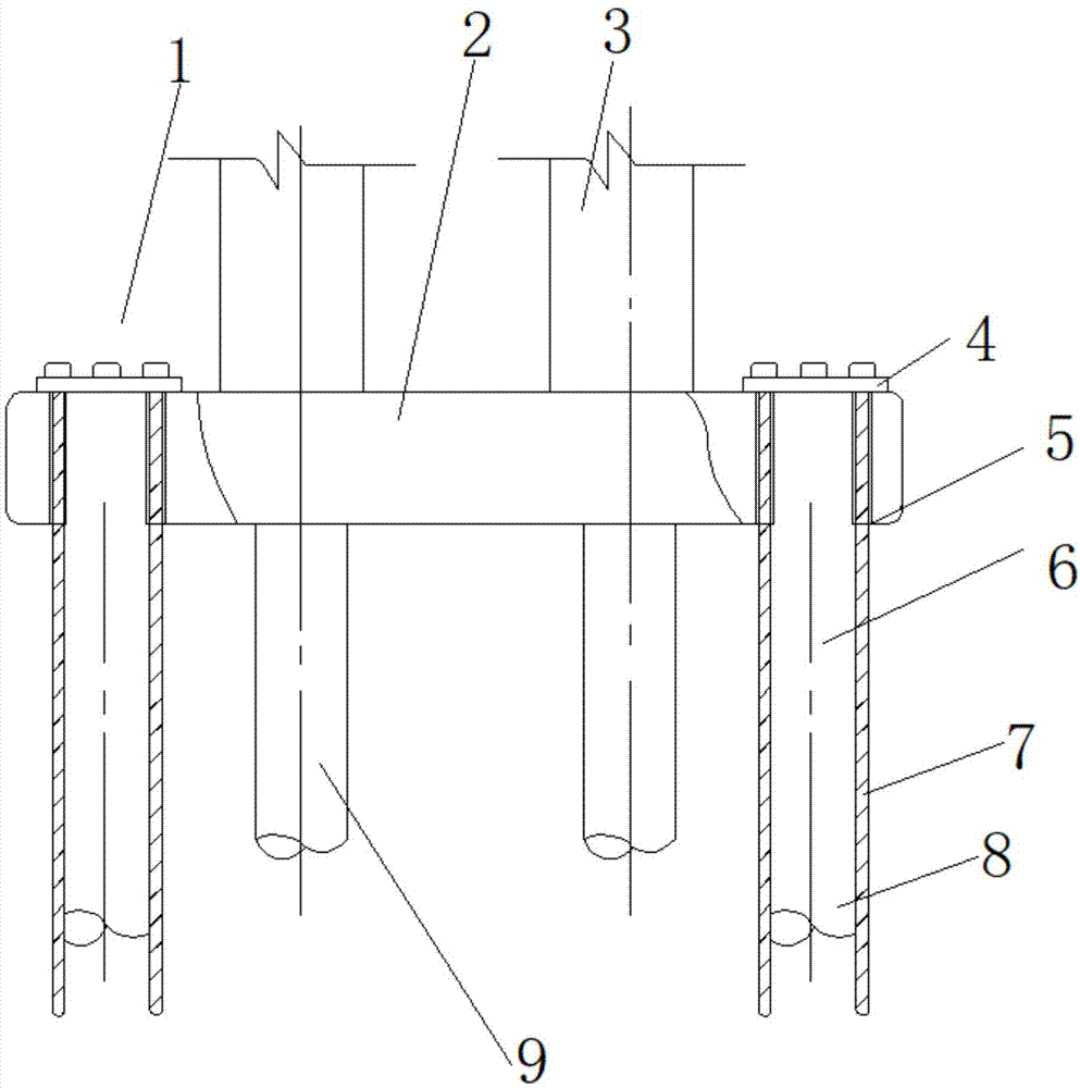 一种带有凹槽的建筑用基础桩的制作方法