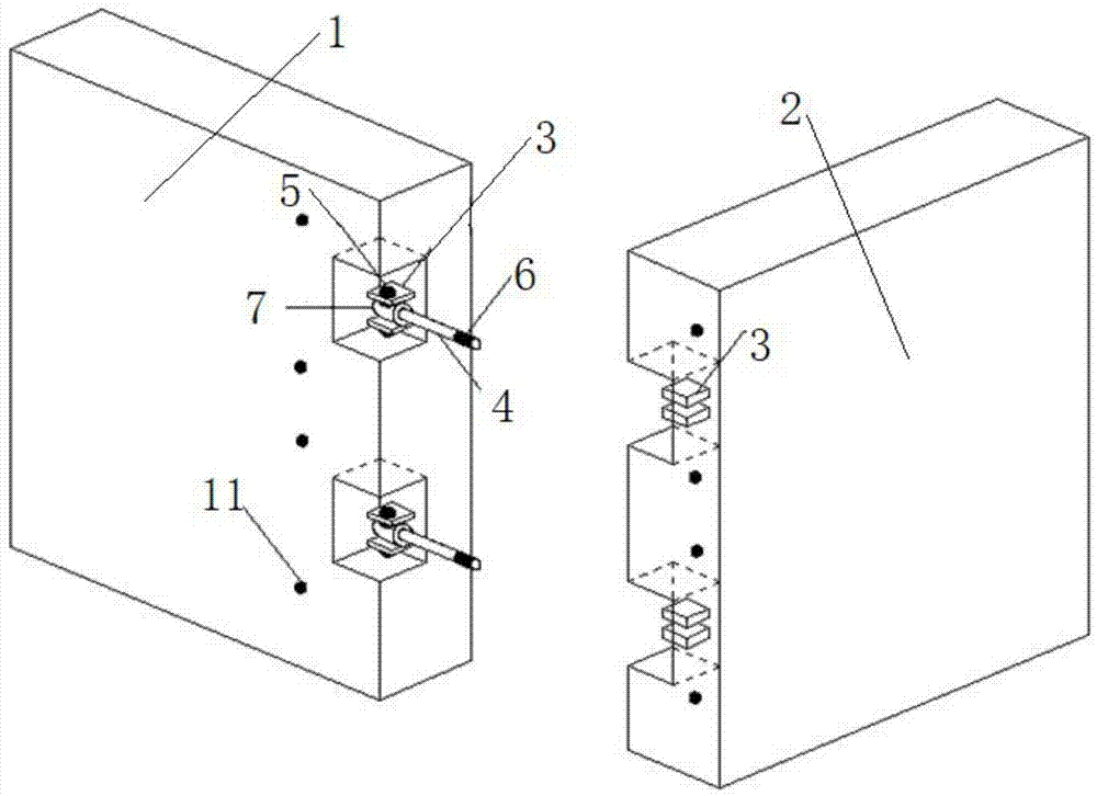 一种预制剪力墙L形节点连接构造的制作方法