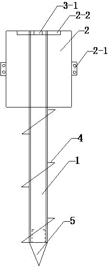 钻杆基础的制作方法