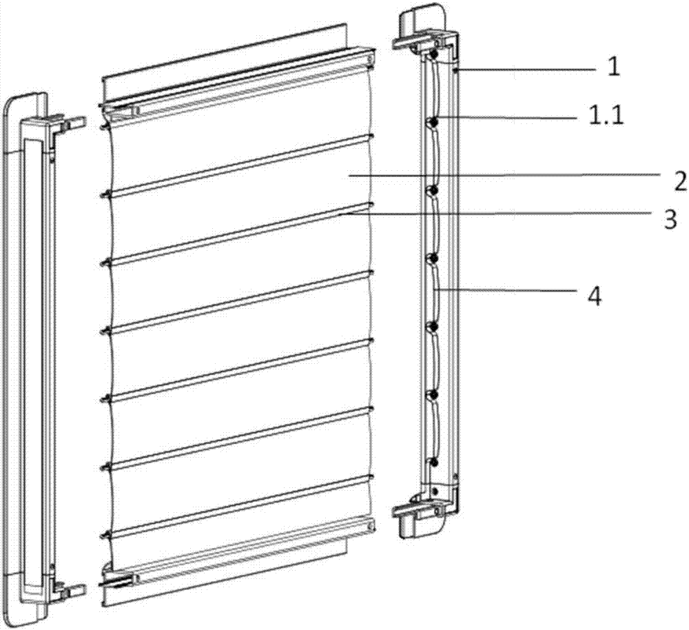 一种密闭型百叶窗及风机的制作方法