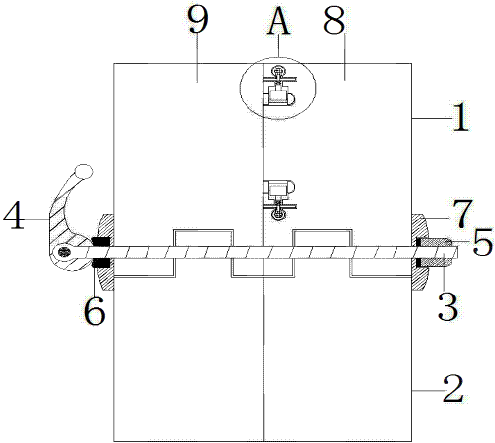 一种可折叠拼接的塑胶背板的制作方法