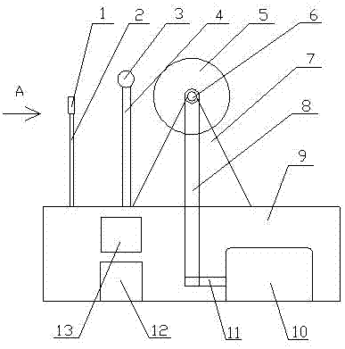 一种电缆绞缠架的制作方法