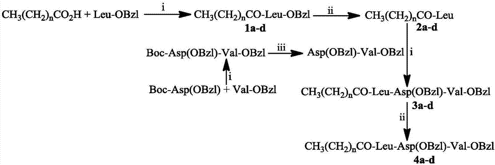 脂肪酸修饰的LDV衍生物，其合成，活性和应用的制作方法