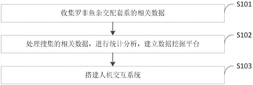 一种罗非鱼杂交配套系的选育方法及系统与流程