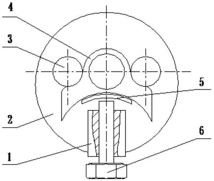 一种双圆柱定位夹具的制作方法