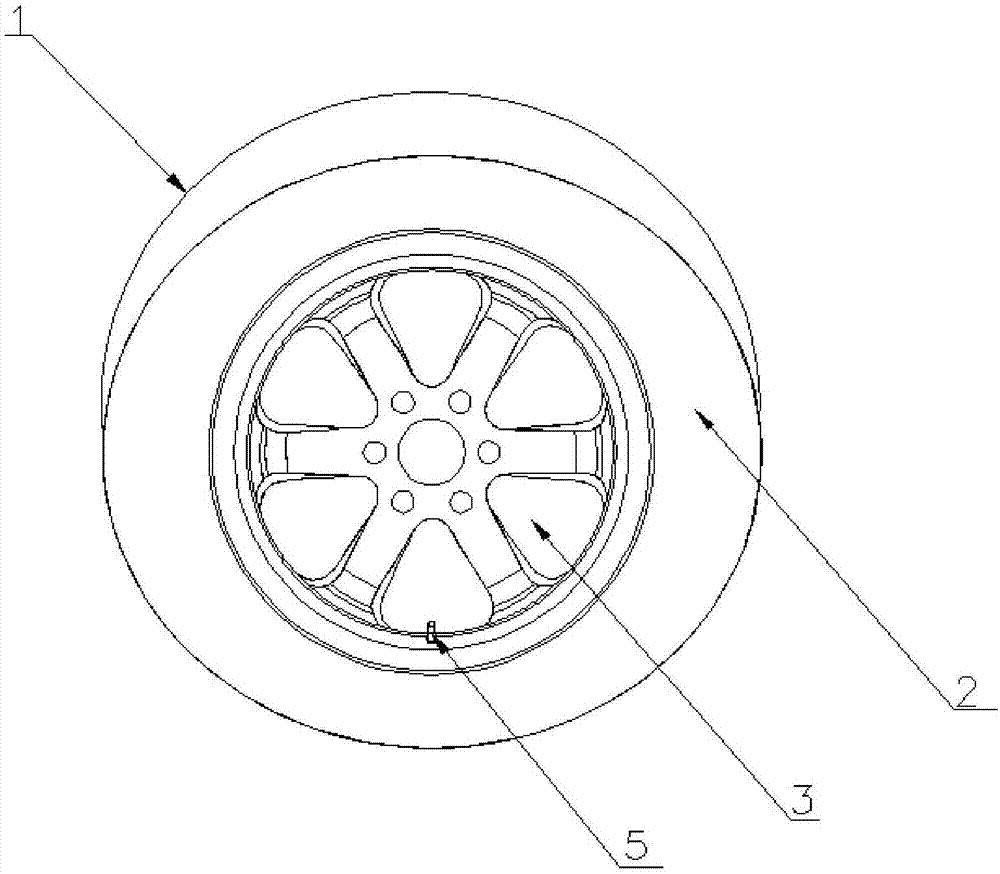 一种散球填充式防爆轮胎的制作方法