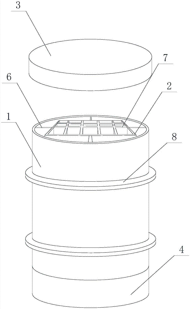 一种圆筒组合式条形材存放装置的制作方法