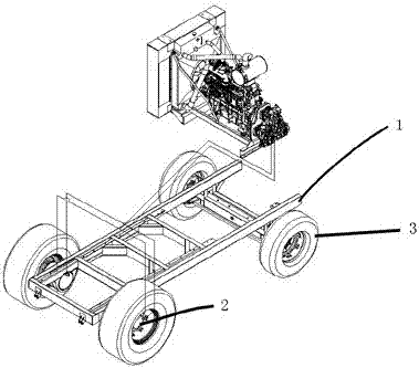 自走式玉米秸秆圆捆打包机机架的制作方法