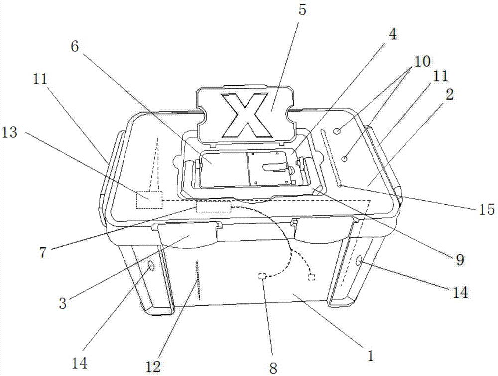 一种活体包装箱的制作方法