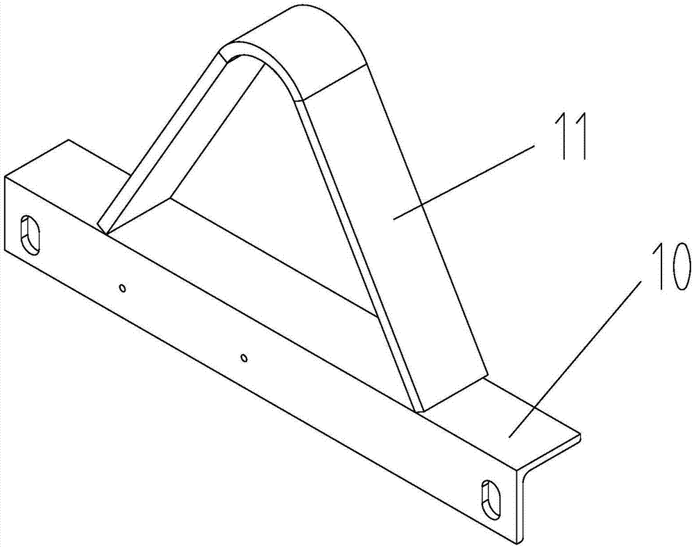一种弧形钢板与角钢焊接的定位工装的制作方法