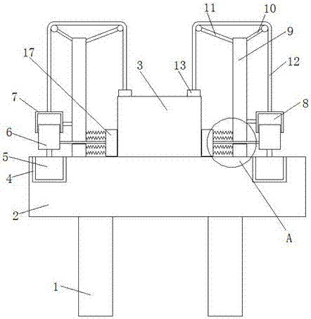 一种电梯零部件加工用夹持装置的制作方法