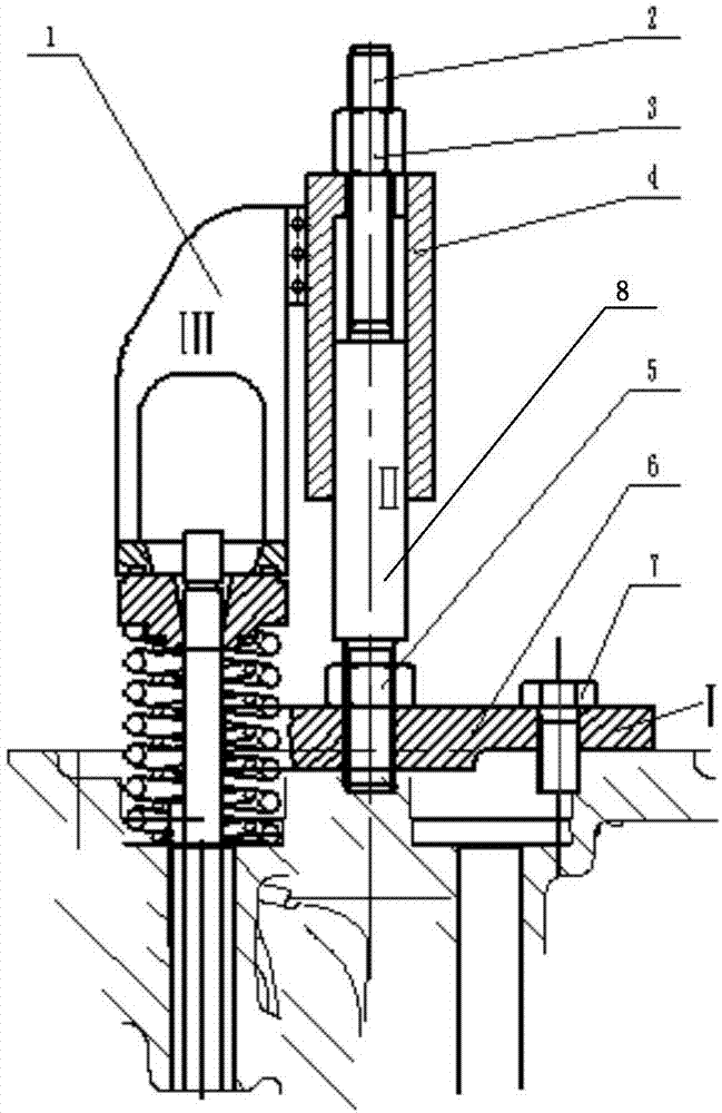 一种内燃机缸盖气门弹簧便携式组合压装及拆卸工具的制作方法