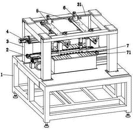 网版印刷机的中心定位结构的制作方法