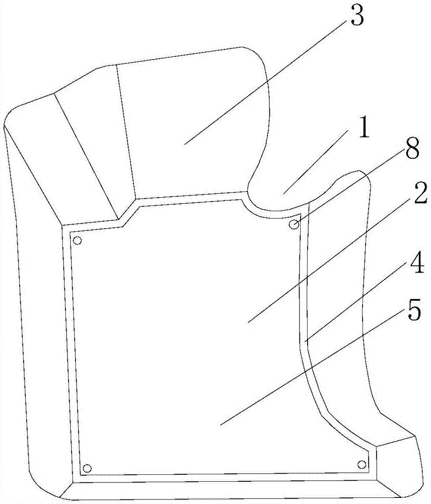 防移位汽车脚垫的制作方法