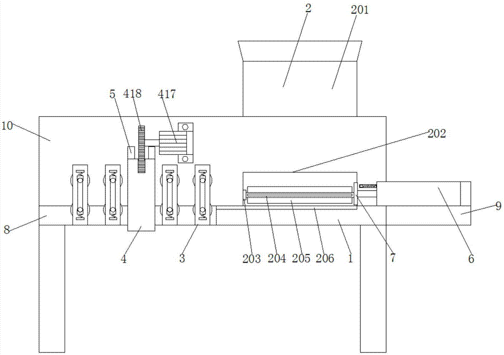 一种基于去皮后新鲜玉米旋转环切脱粒设备的制作方法