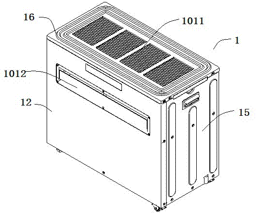 一种一体式空调及换热器清洗装置的制作方法