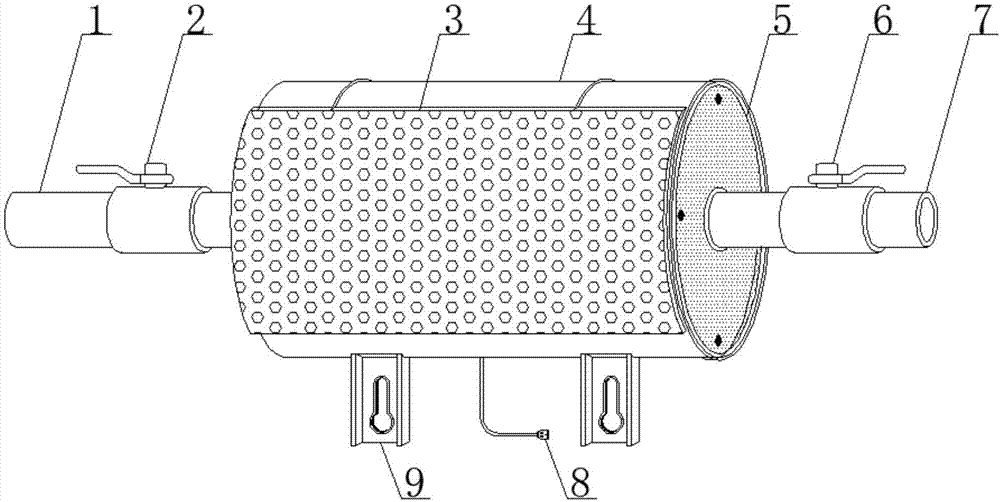 一种具有防护作用的石墨烯超导热水器的制作方法