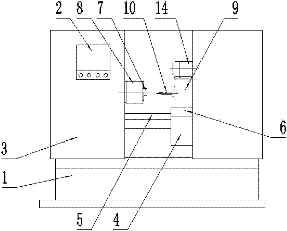 轴套内孔油槽加工机床的制作方法